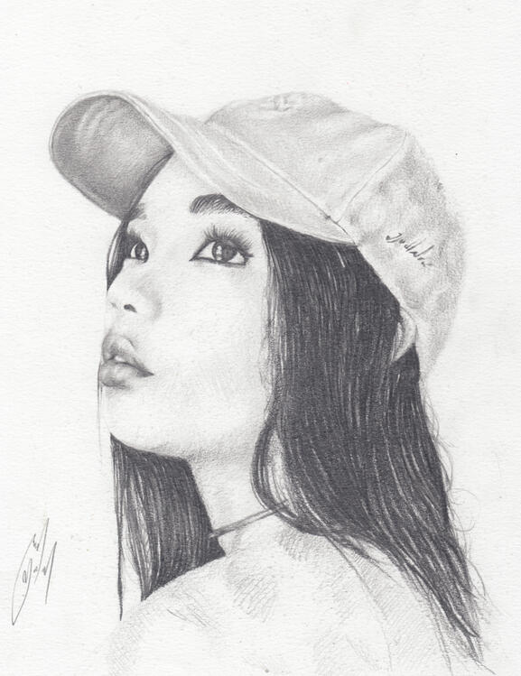 "Ashley" 2016 Pencil